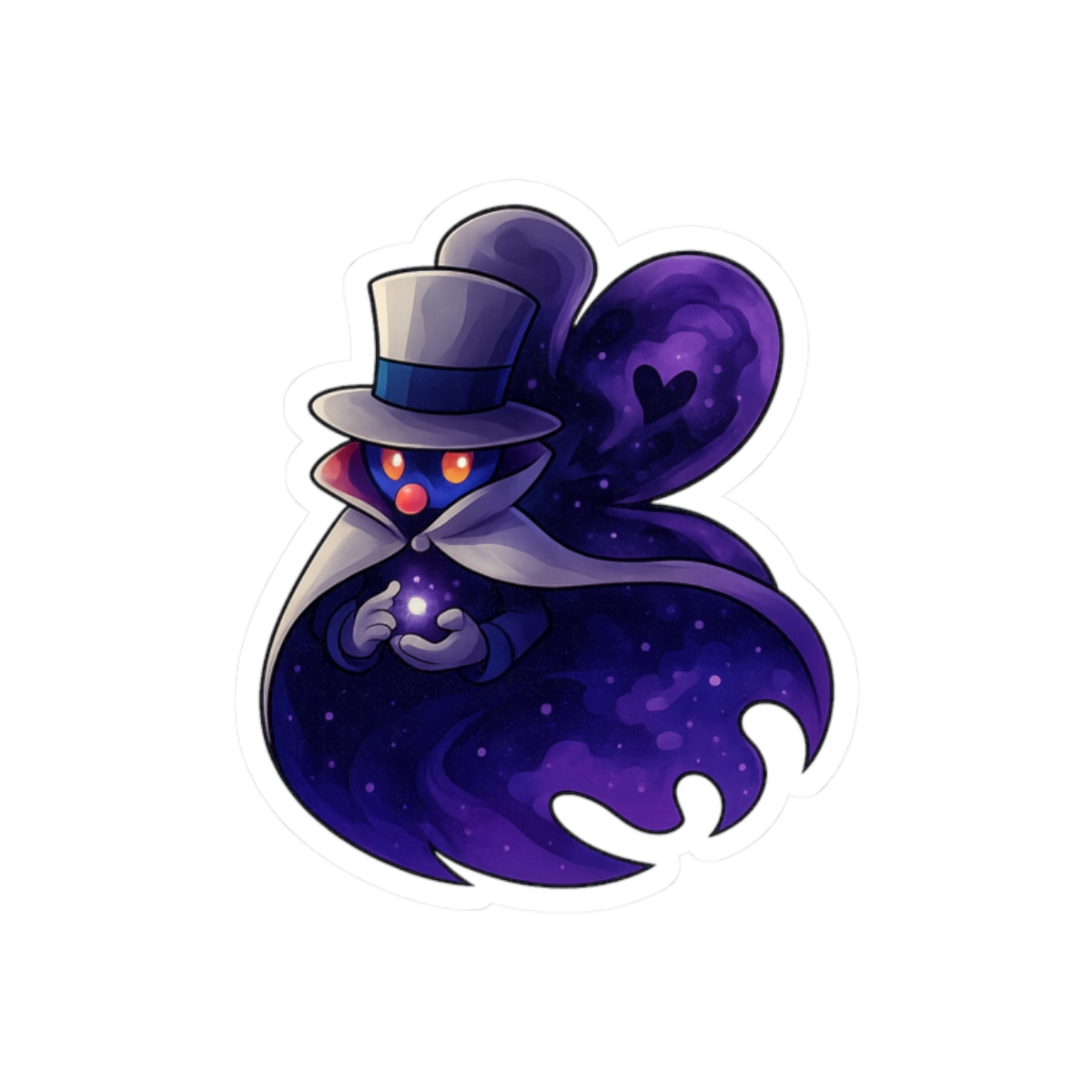 Count Bleck Butterfly Sticker | Cute Nintendo Decal - alternate angle 3, merchandise