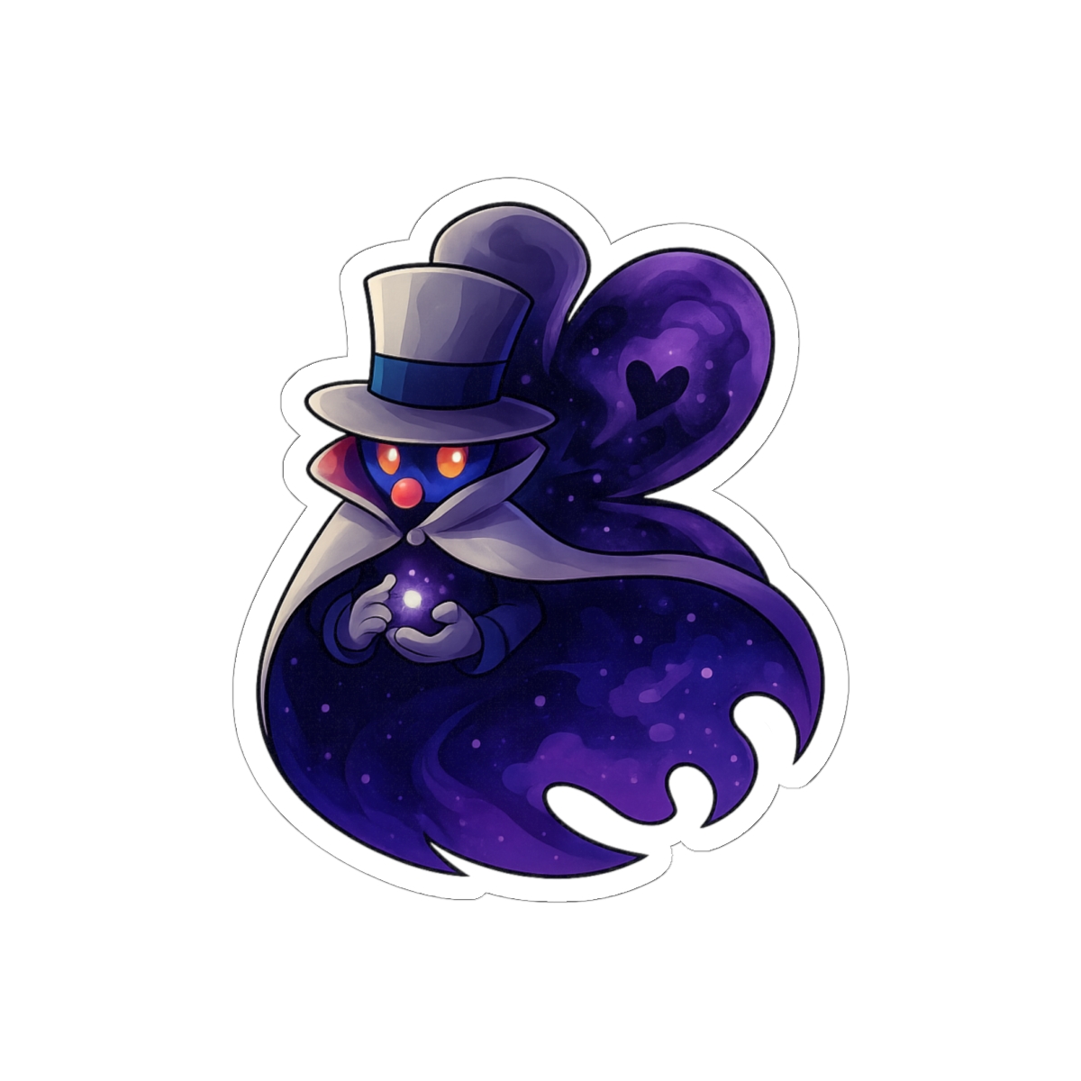 Count Bleck Butterfly Sticker | Cute Nintendo Decal - alternate angle 2, merchandise