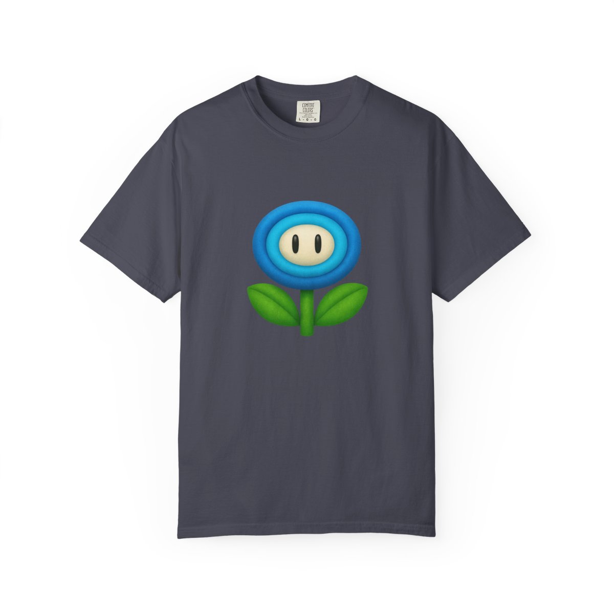 Crystalline Ice Flower Minimalist T-Shirt - alternate angle 3, merchandise