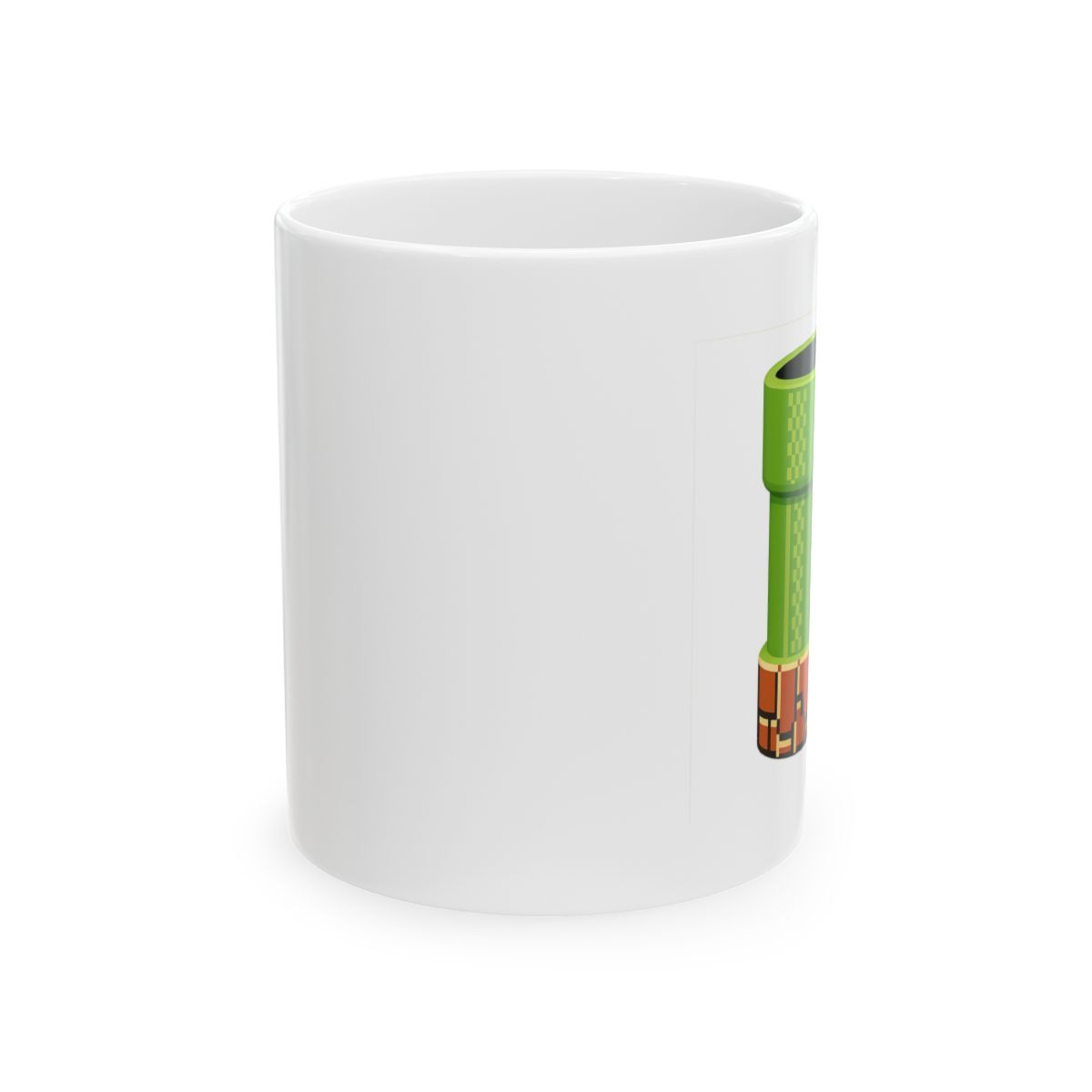 Mario Warp Pipe Portal | Super Mario Mug, Gamer Coffee Cup, Nintendo Gift - alternate angle 1, merchandise