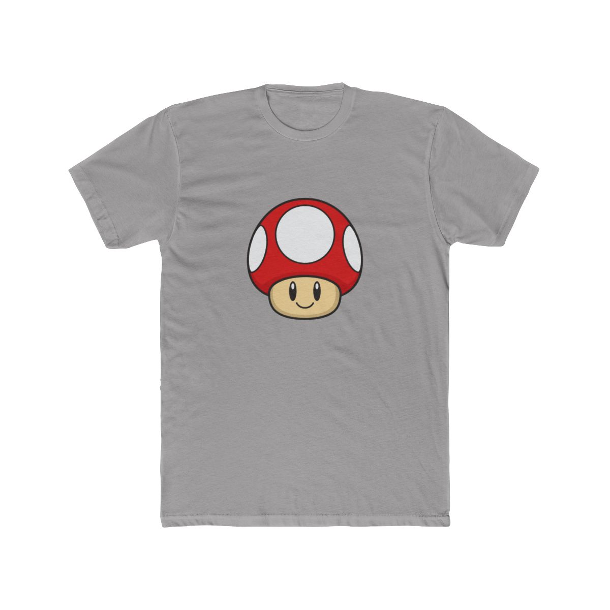 Colorful 1-Up Mushroom Pixel Art T Shirt - Retro Gamer Gift