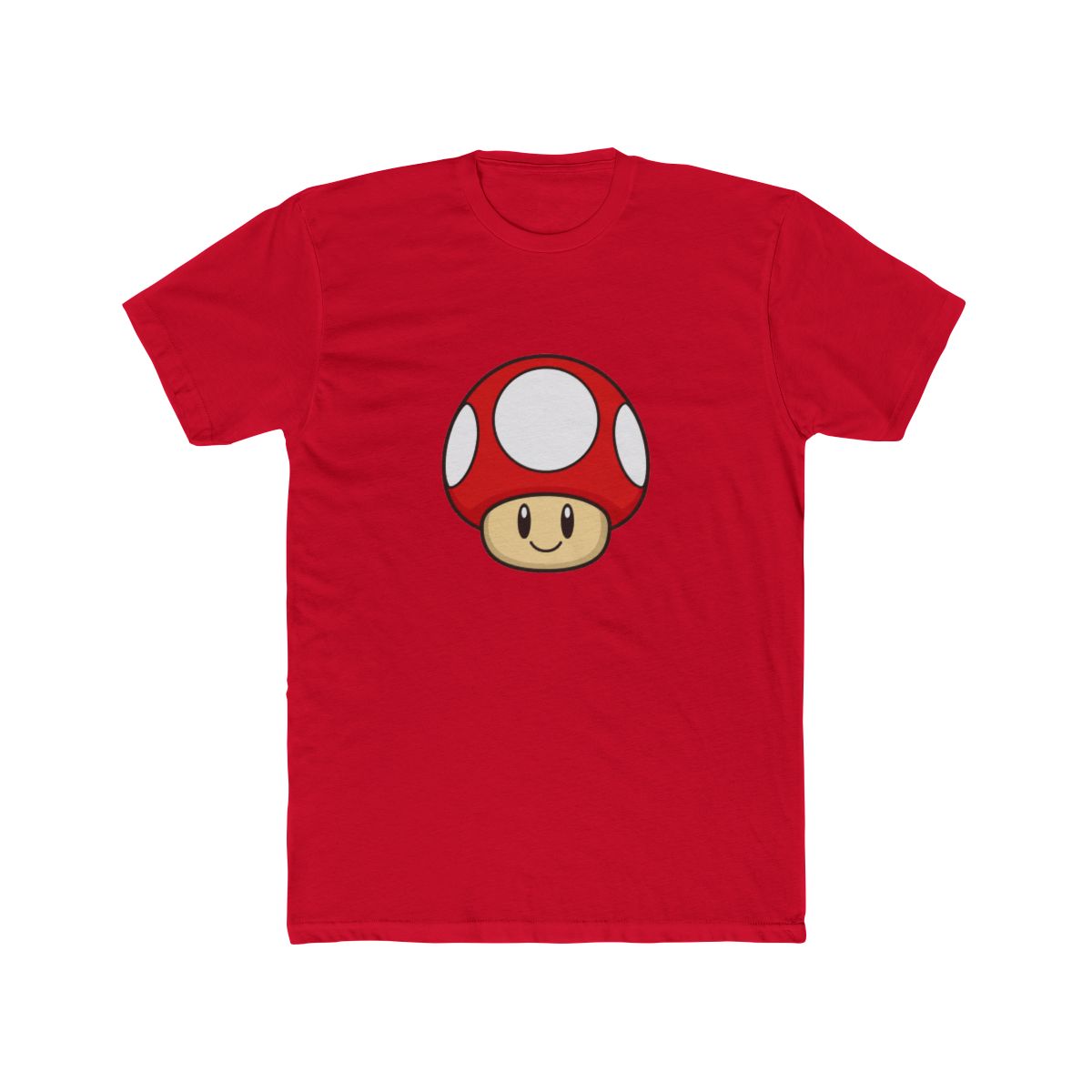 Colorful 1-Up Mushroom Pixel Art T Shirt - Retro Gamer Gift - alternate angle 2, merchandise