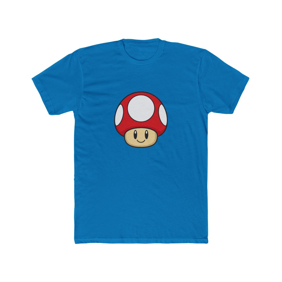 Colorful 1-Up Mushroom Pixel Art T Shirt - Retro Gamer Gift - alternate angle 4, merchandise