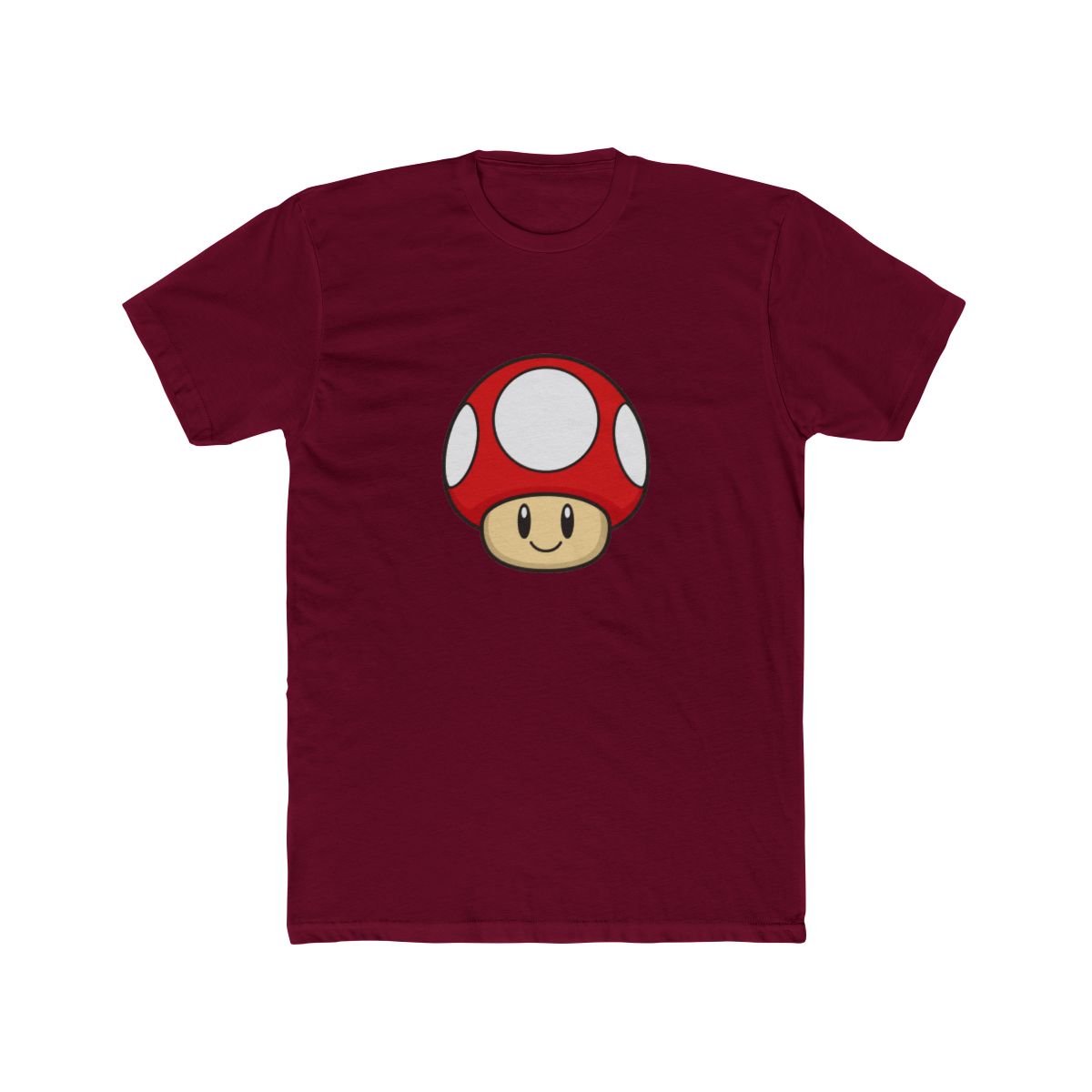 Colorful 1-Up Mushroom Pixel Art T Shirt - Retro Gamer Gift - alternate angle 5, merchandise