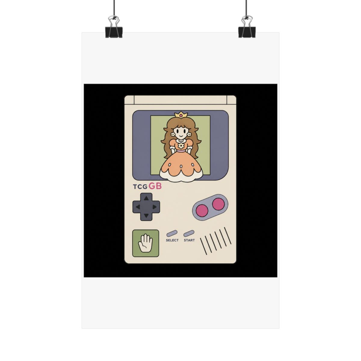 58 TCG-GB 7 - Daisy (Super Mario Land) by Drew Wise - alternate angle 1, merchandise