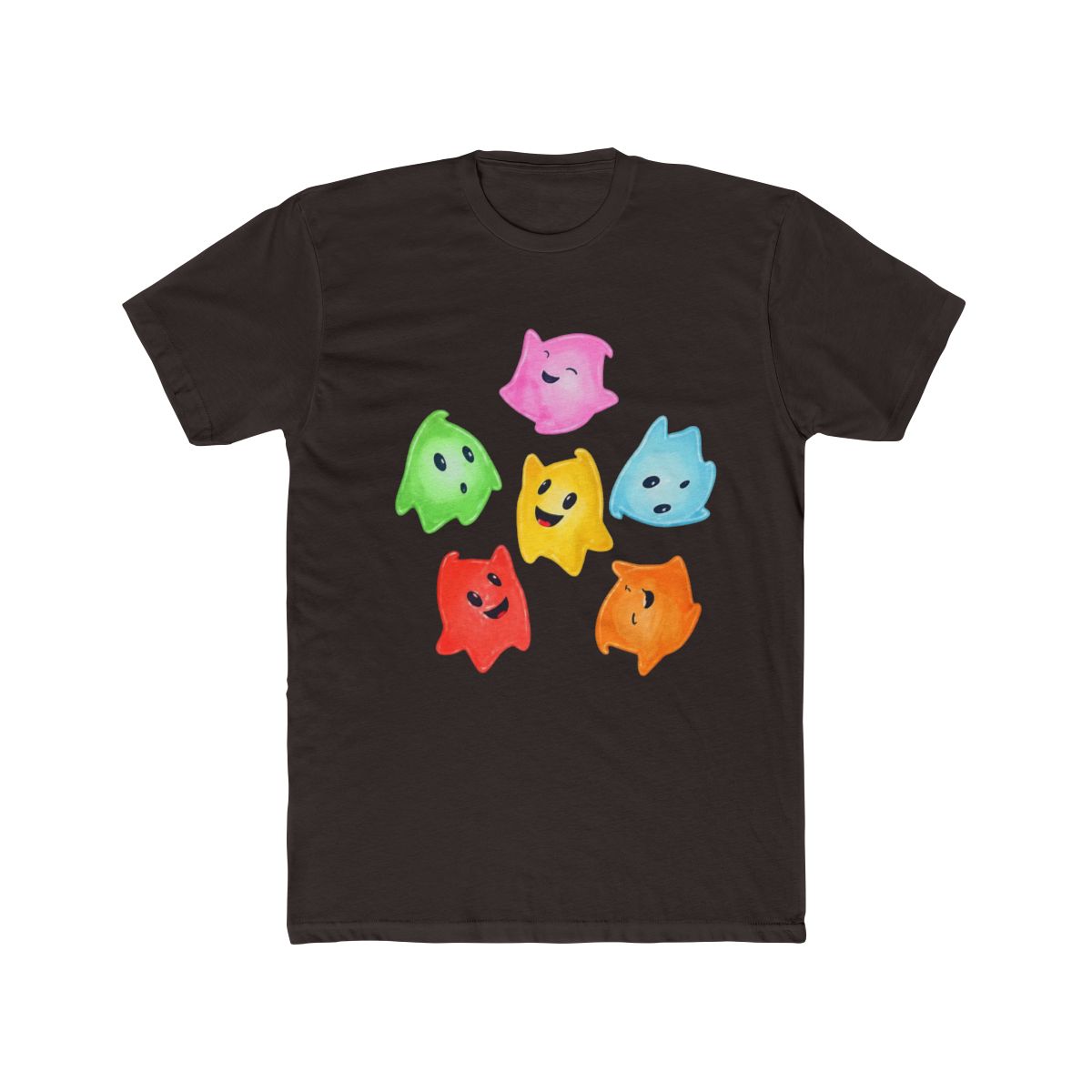 Nintendo Super Mario Galaxy Lumas Graphic T Shirt - alternate angle 2, merchandise